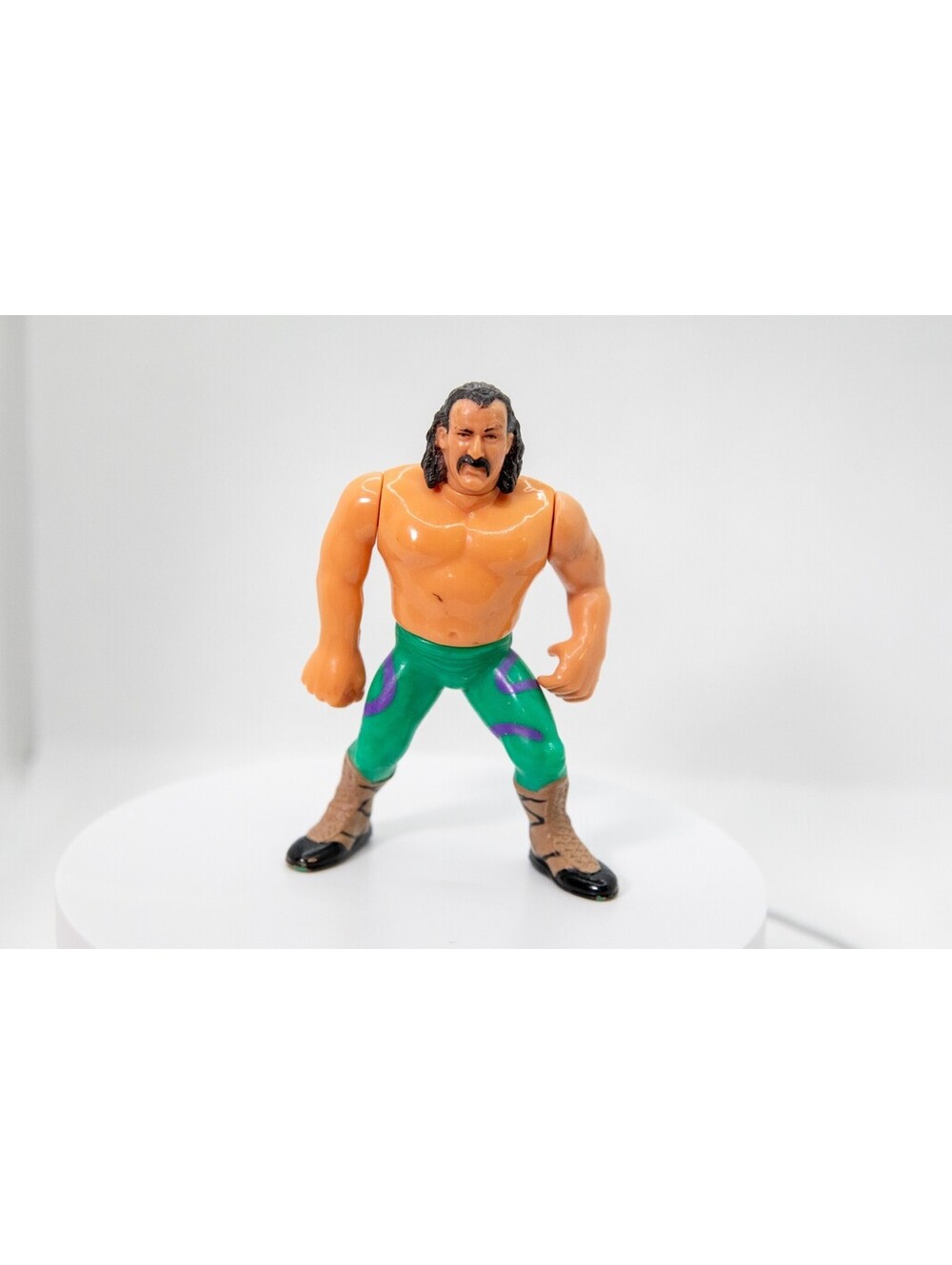 Jake the Snake Roberts WWF Wrestling Figure Hasbro 1990 Series 1 WWE